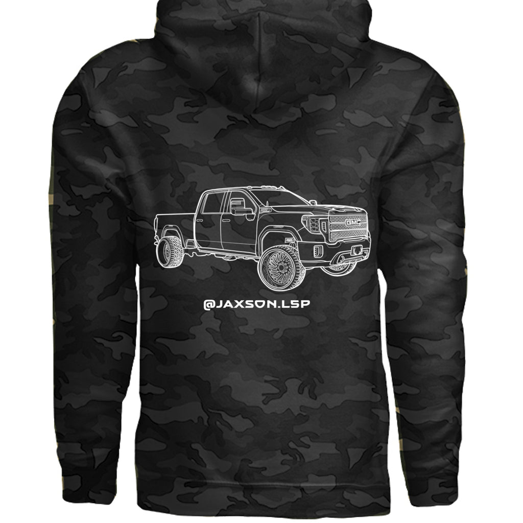 Black Camo - IND4000 - BACK
